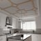 Ekena Millwork 78 34W x 78 34H x 38T Large Olivia Decorative Fretwork Wood Ceiling Panels, Hickory CELW79X79X0375OLVHI - alternate 5